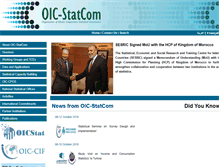 Tablet Screenshot of oicstatcom.org